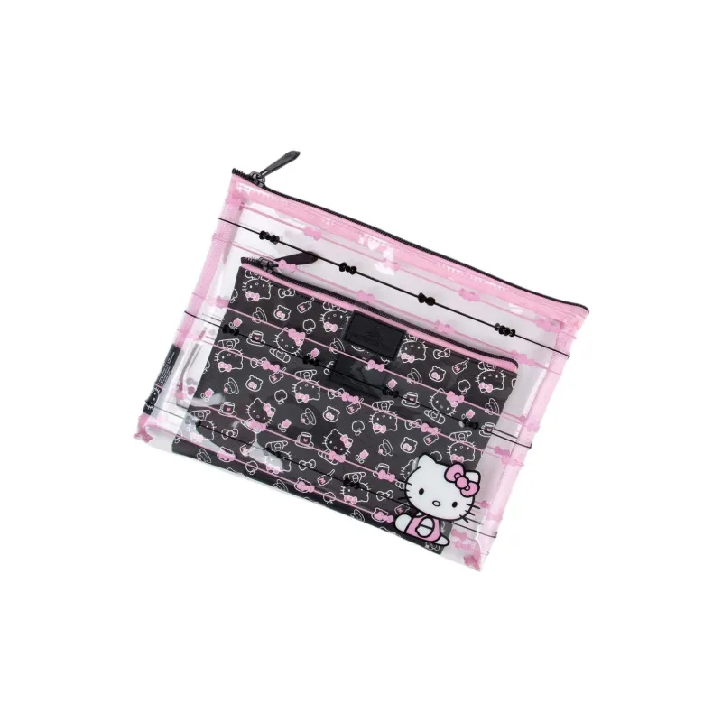 Sanrio Hello Kitty PVC Combo Set Women's Black-1