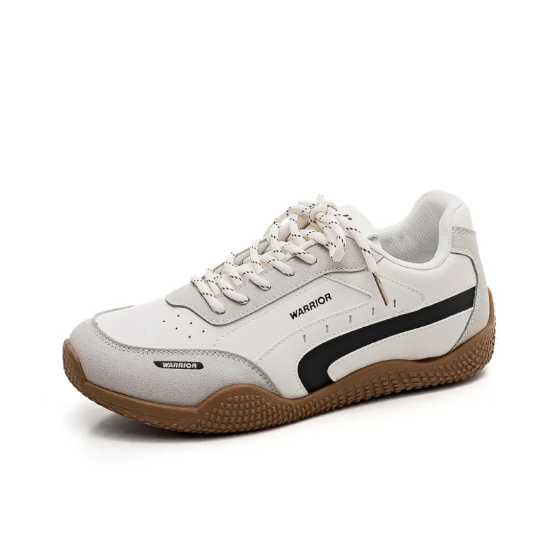 Warrior Slip Resistant Shock Absorbers Low Top Casual Shoes Women's Beige Gray Black-1