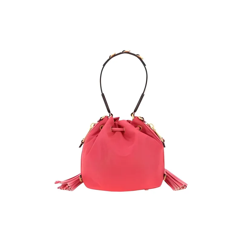 MOSCHINO Leather Handbag Regular Women's Pink-4