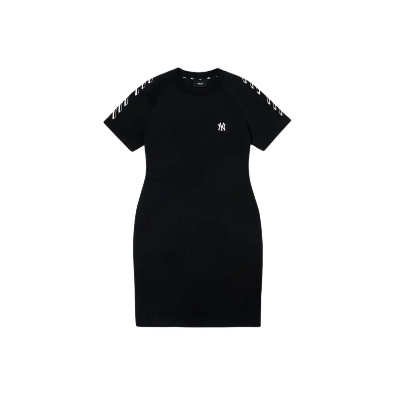 MLB Short Sleeved Dress Women's Black-0