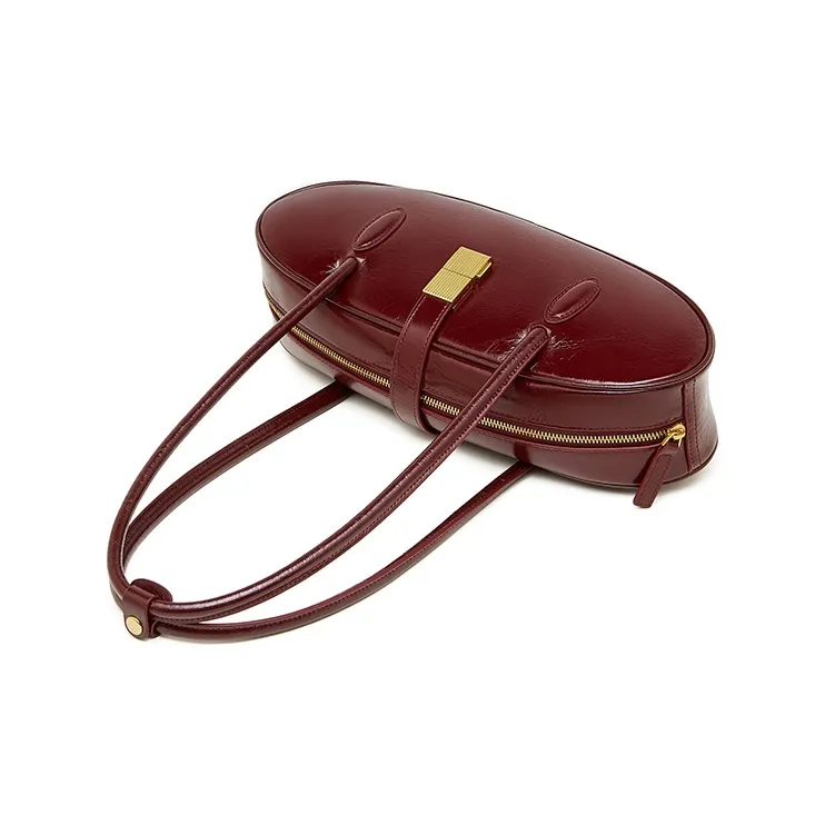 Carnival Keep Top Grain Cow Leather Shoulder Bag Regular Women's Multicolor-1