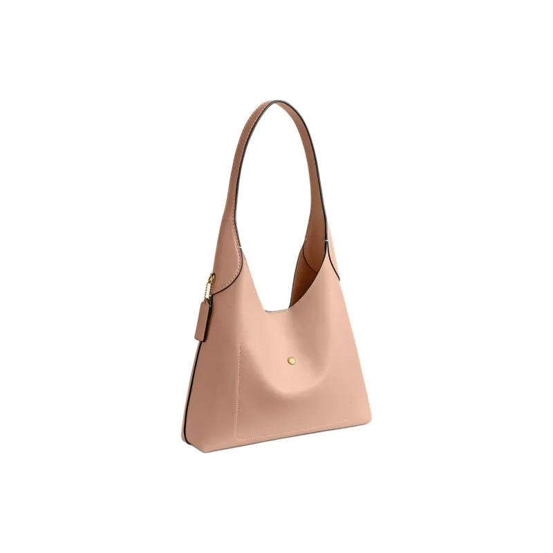 COACH Brooklyn Grain Leather Handbag, Shoulder Bag Tubas Women's Cream-2