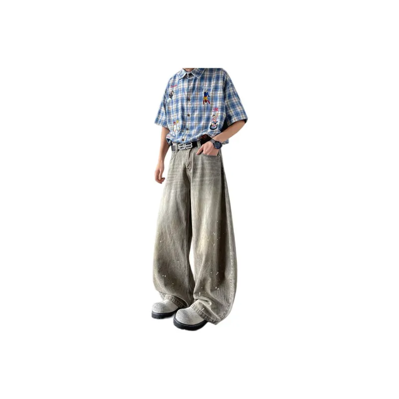 K411 Jeans Unisex Gray-0