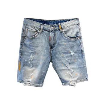 Zomuros Denim Shorts Unisex Blue