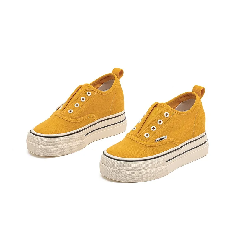 DAPHNE Anti Slip Wear Resistant Low Top Skateboard Shoes Women's-12