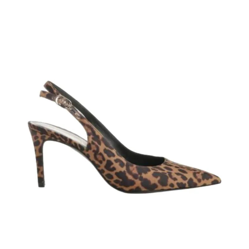 Stuart Weitzman/SW Power Slim Heel High Heels 7.5cm Women's Brown-1