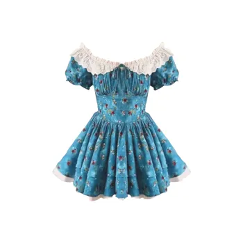 Peaches Peaches Short Sleeved Dress Women's