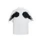 White (3D Embroidery)