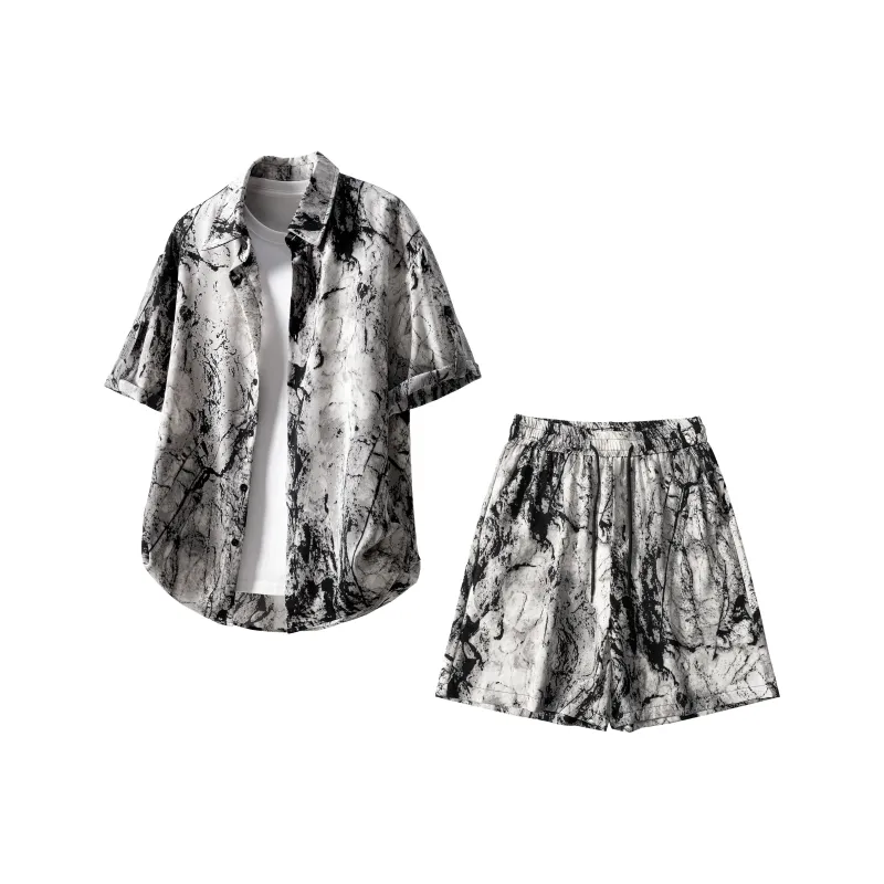 XIXN Shirt Matching Sets Unisex-4