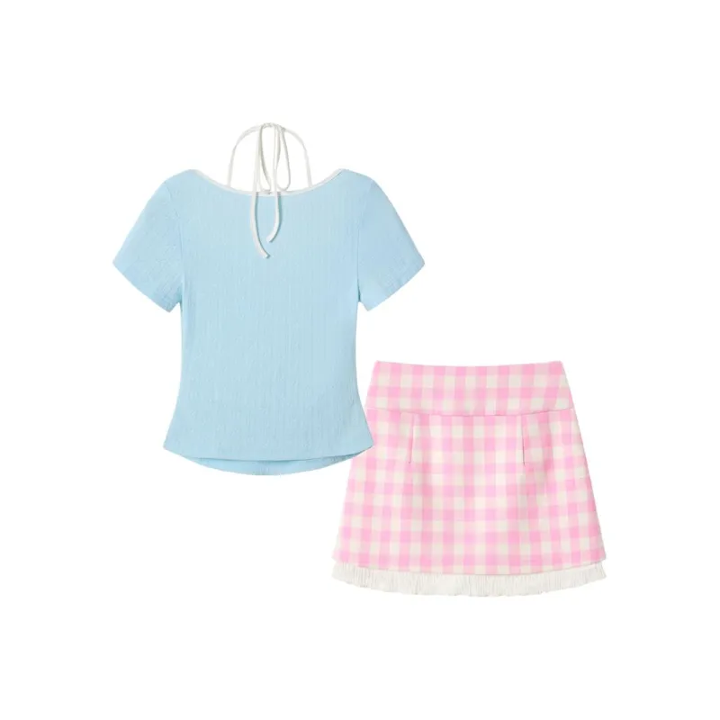 ABBY GODDESS Two Piece Skirt Sets Women's-1