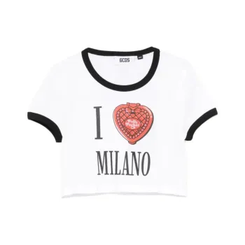 GCDS T Shirts Women's White