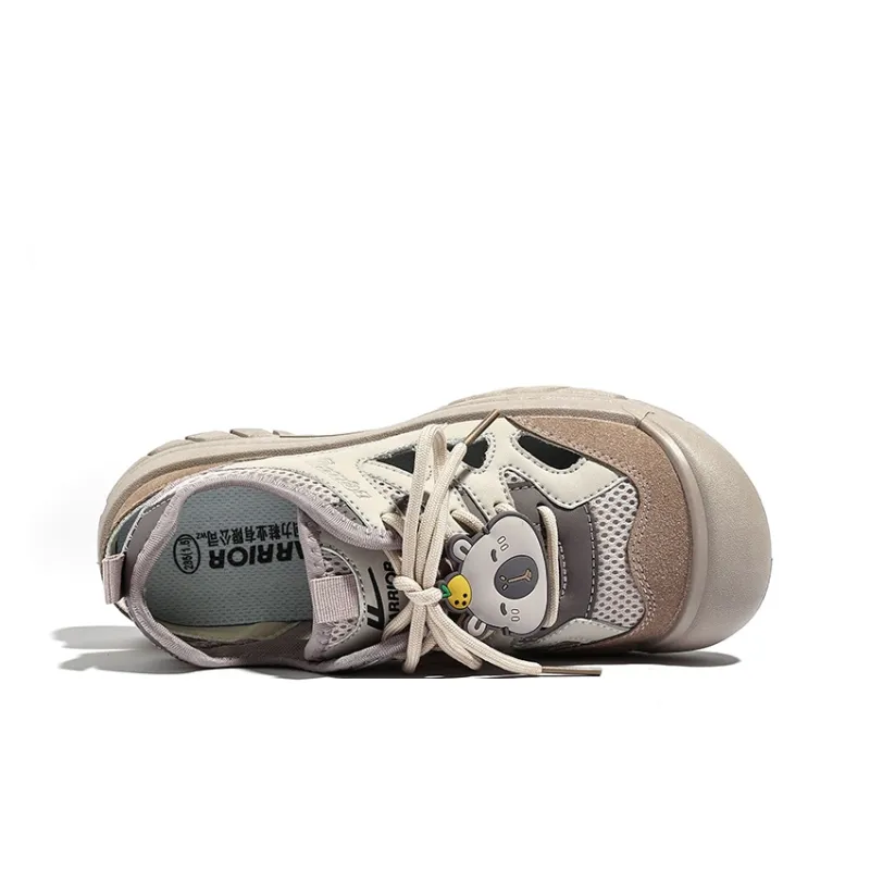 Warrior Abrasion Resistant Slip Resistant River Trekking Shoes Women's Brown Purple-3