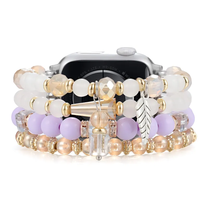 KVZUVUU Apple Compatibility Watch Band Resin Material-8