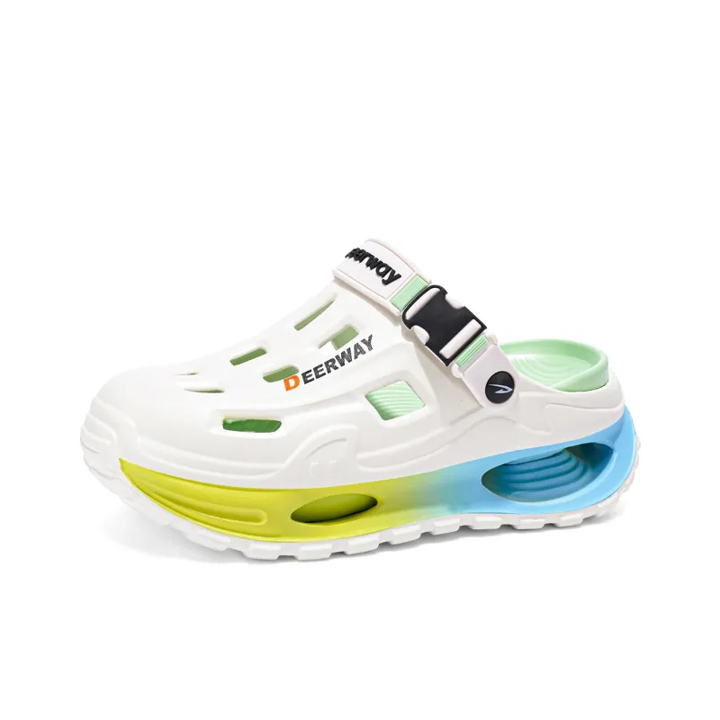 DEERWAY Summer Slippers Clogs Men's-13