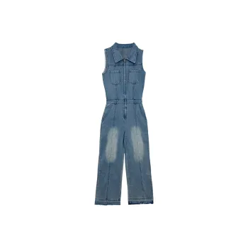 Icicofficial Jumpsuits Women's Blue Jumpsuit