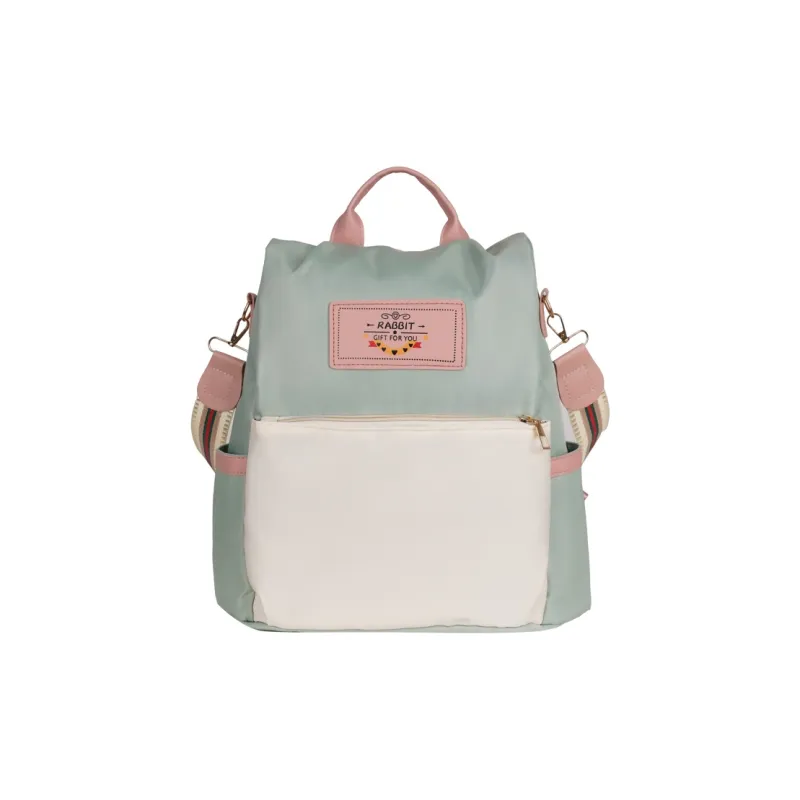 Kewuku Nylon Backpack Unisex Multicolor-10