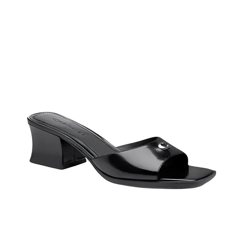 COACH Slide Slippers Women's Black-2