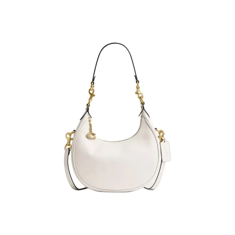 COACH JONIE Leather Handbag Trumpets Women's Chalk-0