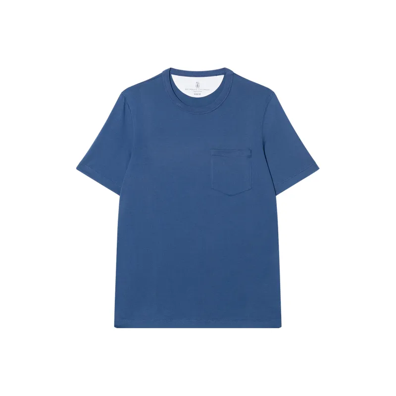 Brunello Cucinelli Short-Sleeved Crewneck T-Shirt-0