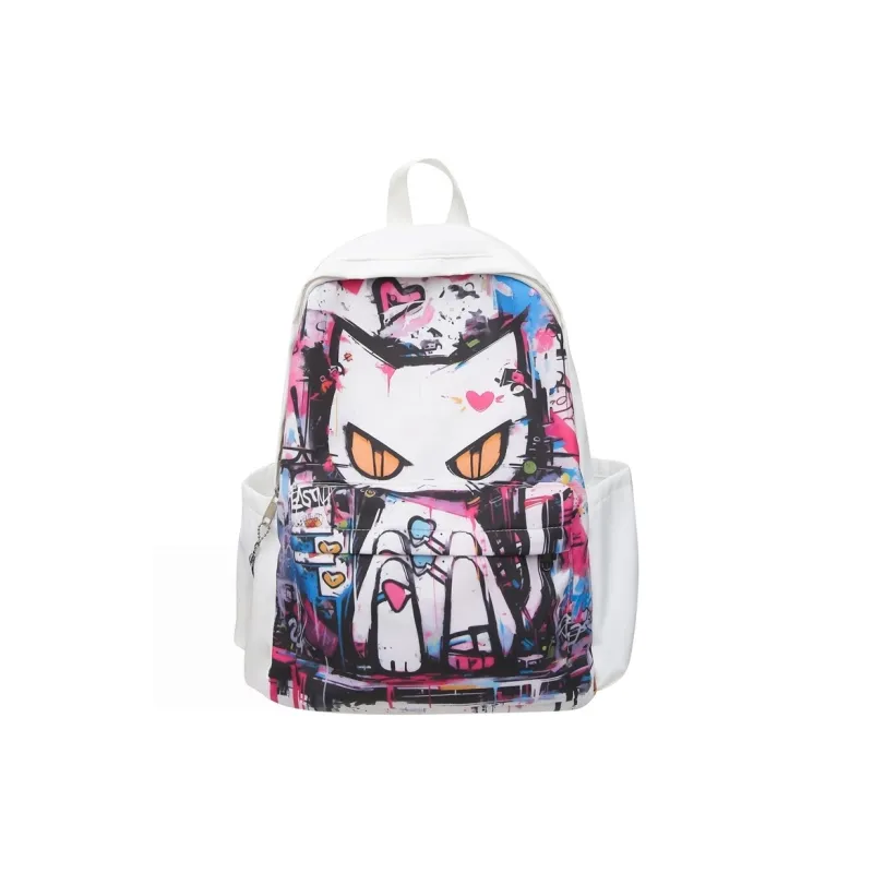 Vack Nylon Backpack Unisex Multicolor-3
