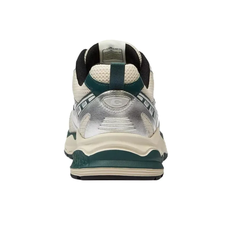 COACH Low Top Casual Shoes Men's Green-4