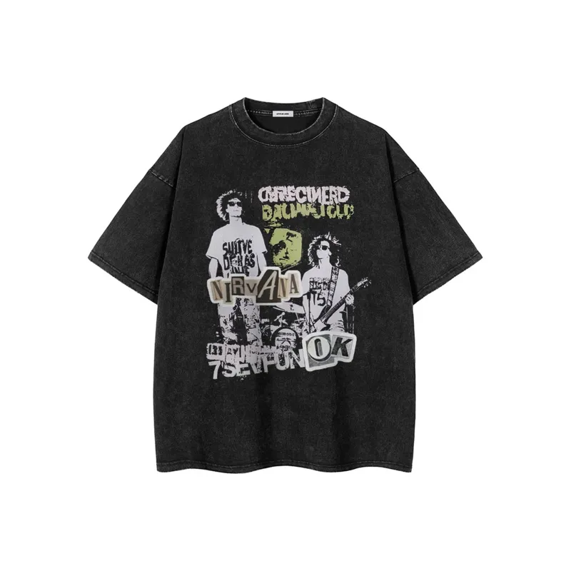 7 SEVFUN T Shirts Unisex Black-0
