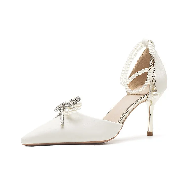 MCKP Slim Heel High Heels 7cm Women's-4