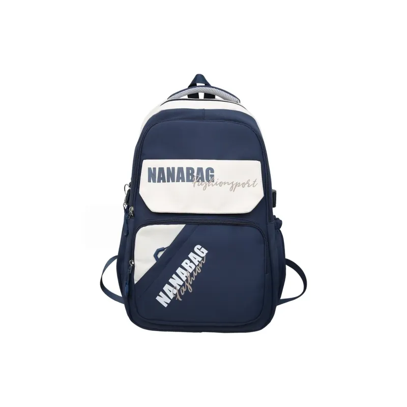 Vack Nylon Backpack Unisex Multicolor-20