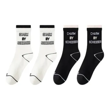 Shuya Mid Calf Socks Women's 4 Pack