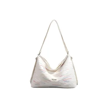 COLINS KEIRS Fabric Tote Bag, Shoulder Bag Women's Ecru