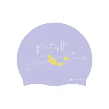 AQUAPLAY Swimming Caps Unisex Lavender