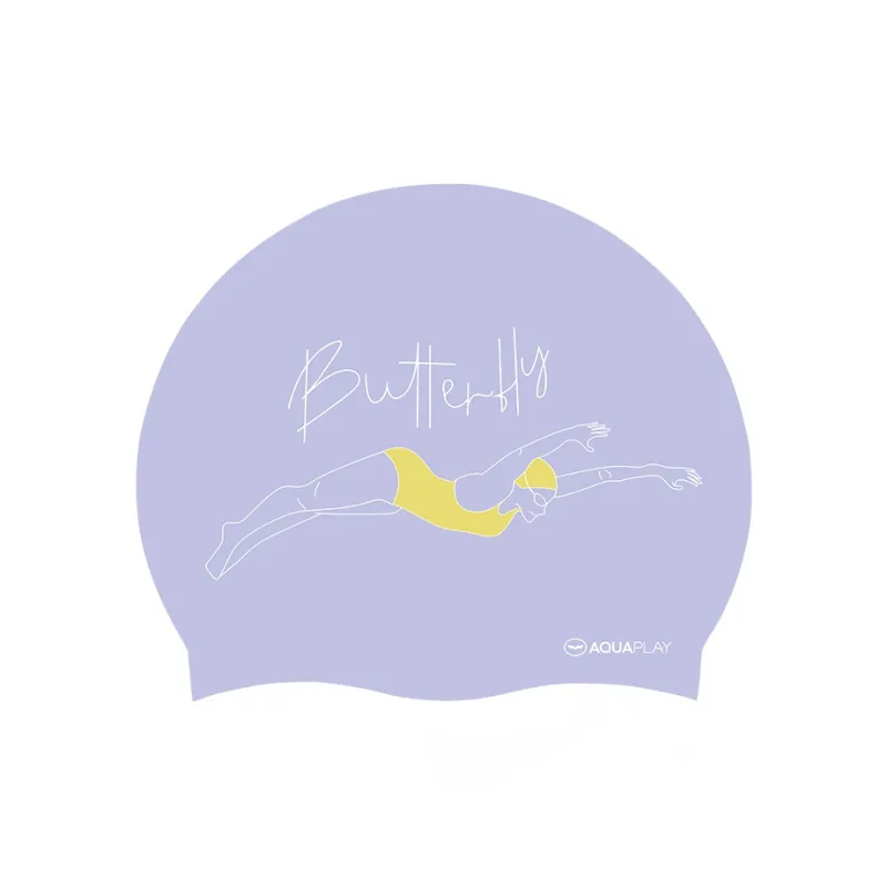 AQUAPLAY Swimming Caps Unisex Lavender-0
