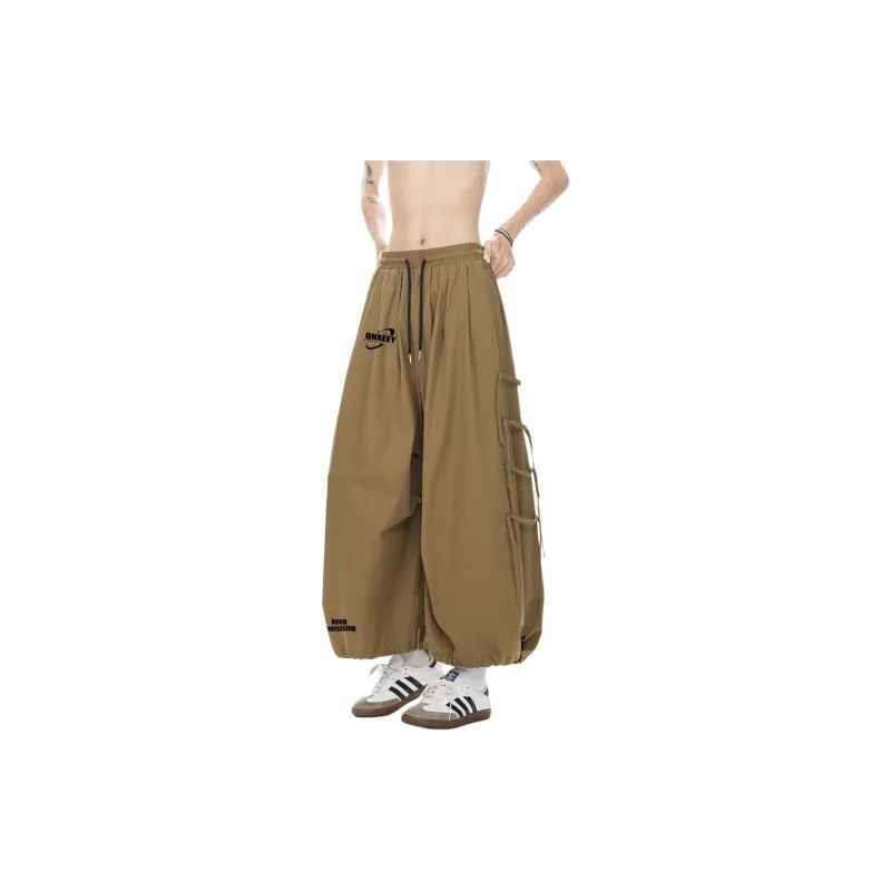 Qnxeey Casual Pants Unisex-18