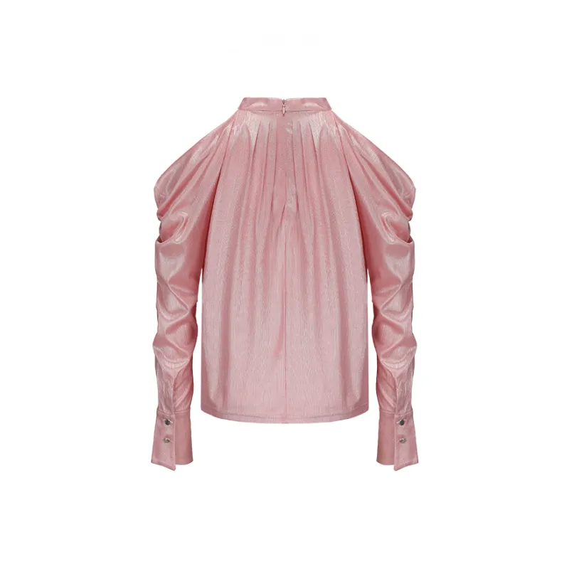 GIMING Crop Tops Women's Pink-1