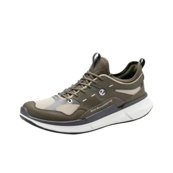 White Mountaineering x Ecco Biom 2.2 Abrasion Resistant Low Top Running Shoes Men's Army Green