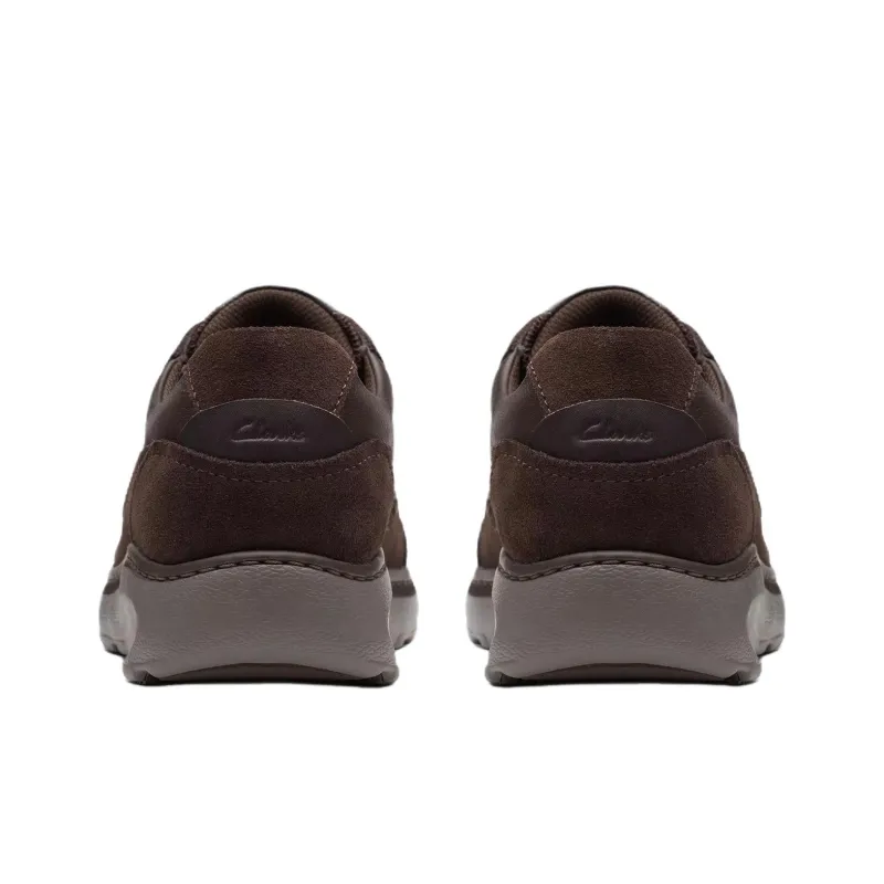 Clarks Chart Lite Move Low Top Casual Shoes Men's Brown-4