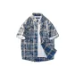 Blue Short-Sleeved