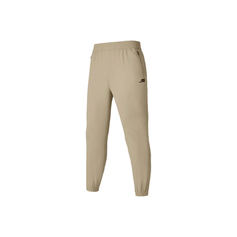 Skechers Sports Lifestyle Collection Comfortable Tech Collection Knitted Sweatpants Men's Chestnut Gold-0