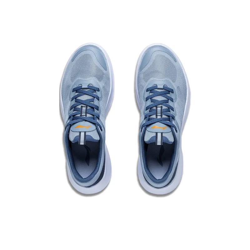 LiNing Feather Shock Absorbers With Slip Resistant And Abrasion Resistant Properties Low Top Running Shoes Men's Blue-3