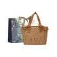 Khaki+Shopping Bag