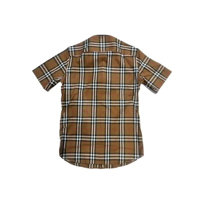 Burberry Shirts Men Brown-1