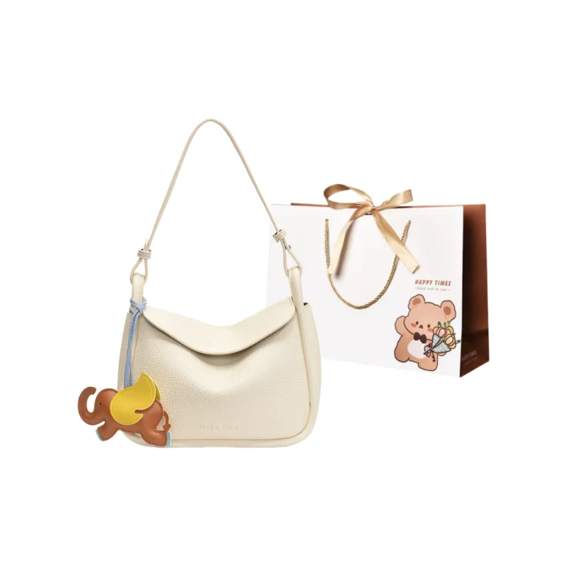 ERANGBEAR PU Crossbody Bag Women's Yellow/White/Black/Khaki/Red-2