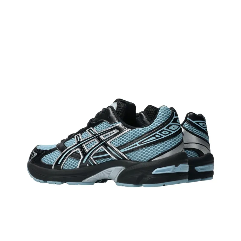Asics Gel 1130 Anti Slip Wear Resistant Low Top Running Shoes Unisex Black Blue-3