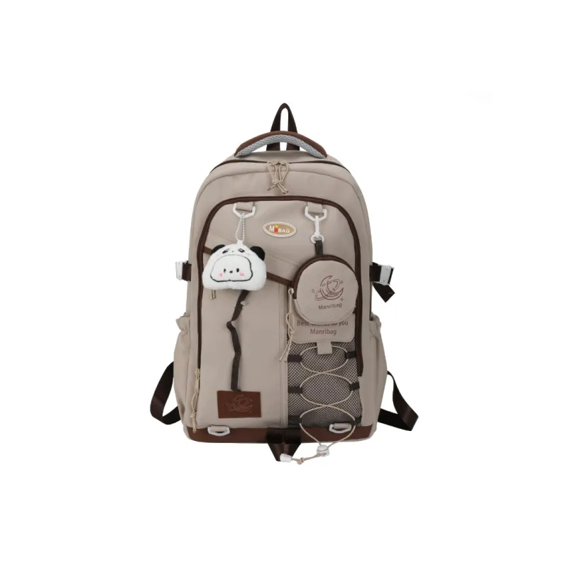 ZOGA Oxford Backpack Unisex Black/White/Purple/Blue/Coffee-20