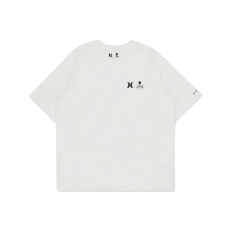 Hurley X MASTERMIND WORLD T Shirts Unisex White-1