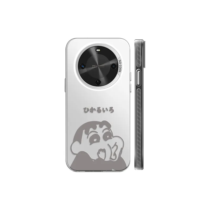 YAOCAI Acrylic Material Shin Chan Covering His Mouth H1 Phone Cases Compatibility With MVMOM 30/20 Trendy And Cool-10