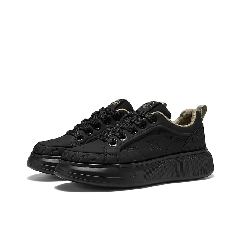 HLA Breathable Height Increase Low Top Skateboard Shoes Men's-1