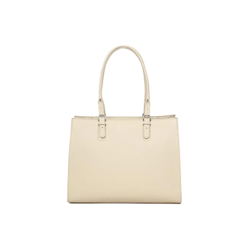 ARMANI EXCHANGEAE Polyester Tote Bag, Shopping Bag, Handbag Women's Ecru-2