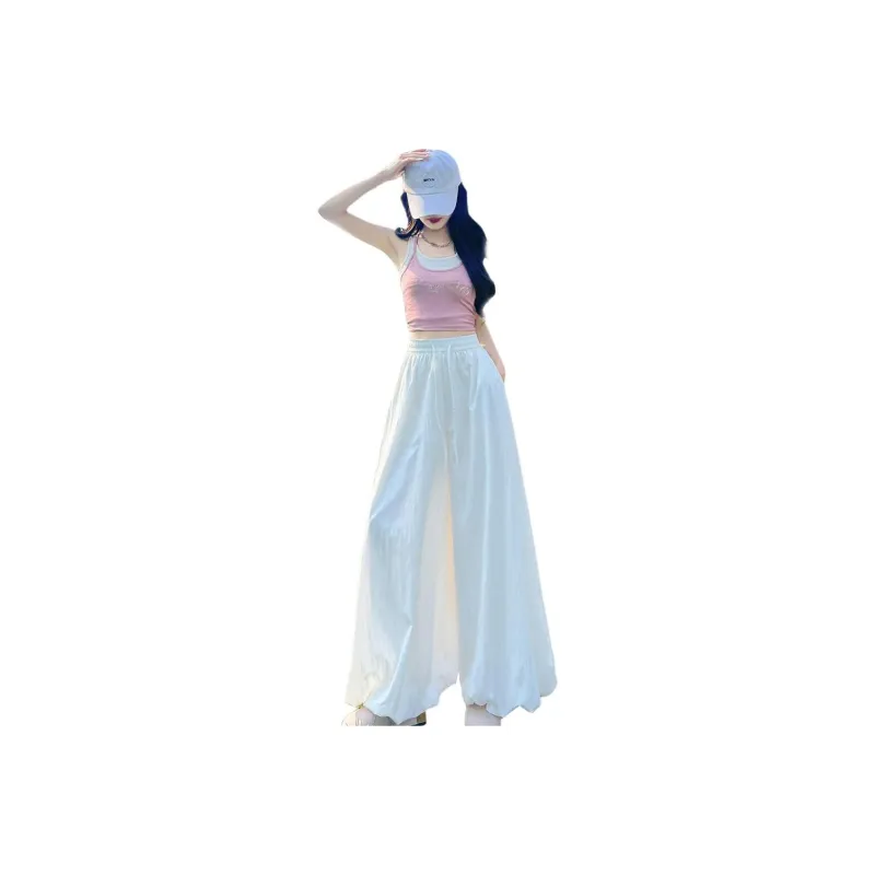 Flowers In Water Casual Pants Women's-0