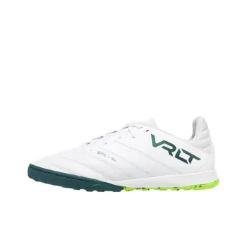 DECATHLON FG Firm Ground Anti Slip Wear Resistant Soccer Shoes Men's White Green